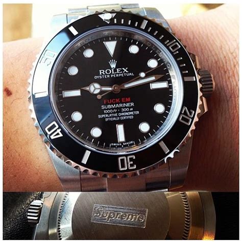 rolex x supreme